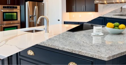 Quartz Worktops vs. Granite Worktops